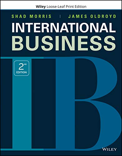 (eBook PDF)International Business, 2nd Edition  by Shad Morris , James Oldroyd 