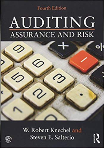 (eBook PDF)Auditing: Assurance and Risk, 4th Edition by W. Robert Knechel , Steven E. Salterio 