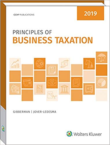 (eBook PDF)CCH Principles of Business Taxation (2019) by Geralyn Jover-ledesma , David Gibberman 