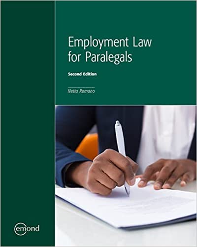 (eBook PDF)Employment Law for Paralegals, 2nd Edition  by Netta Romano 