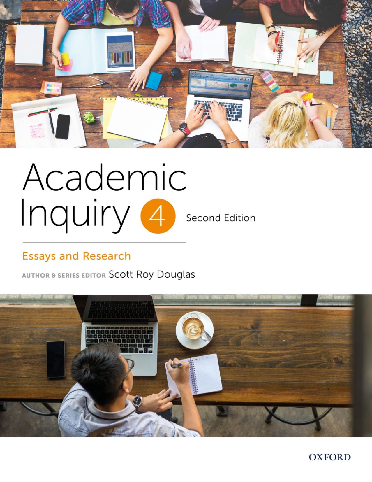 (eBook PDF)Academic Inquiry 4, Essays and Research 4th Edition by  Scott Roy Douglas, ‎Marcia Kim