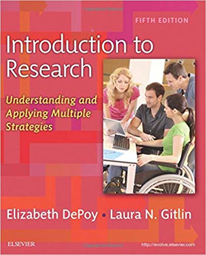 (eBook PDF)Introduction to Research 5E by Elizabeth DePoy PhD OTR MSW , Laura N. Gitlin PhD 