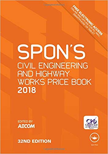 (eBook PDF)Spons Civil Engineering and Highway Works Price Book 2018 by AECOM 
