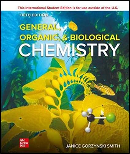 (eBook PDF)General, Organic, & Biological Chemistry 5th Edition by Janice Smith 