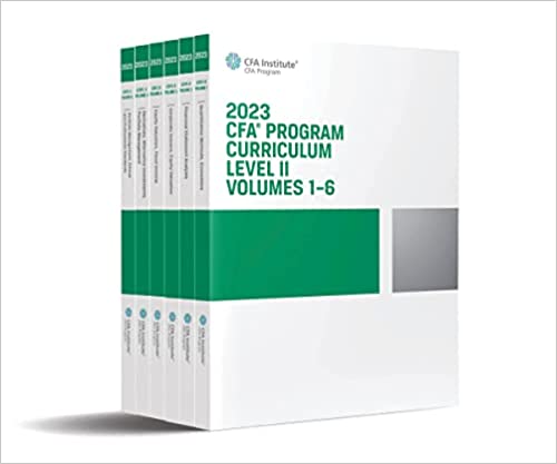 (eBook PDF)2023 CFA Program Curriculum Level II , 6 books Box Set by CFA Institute