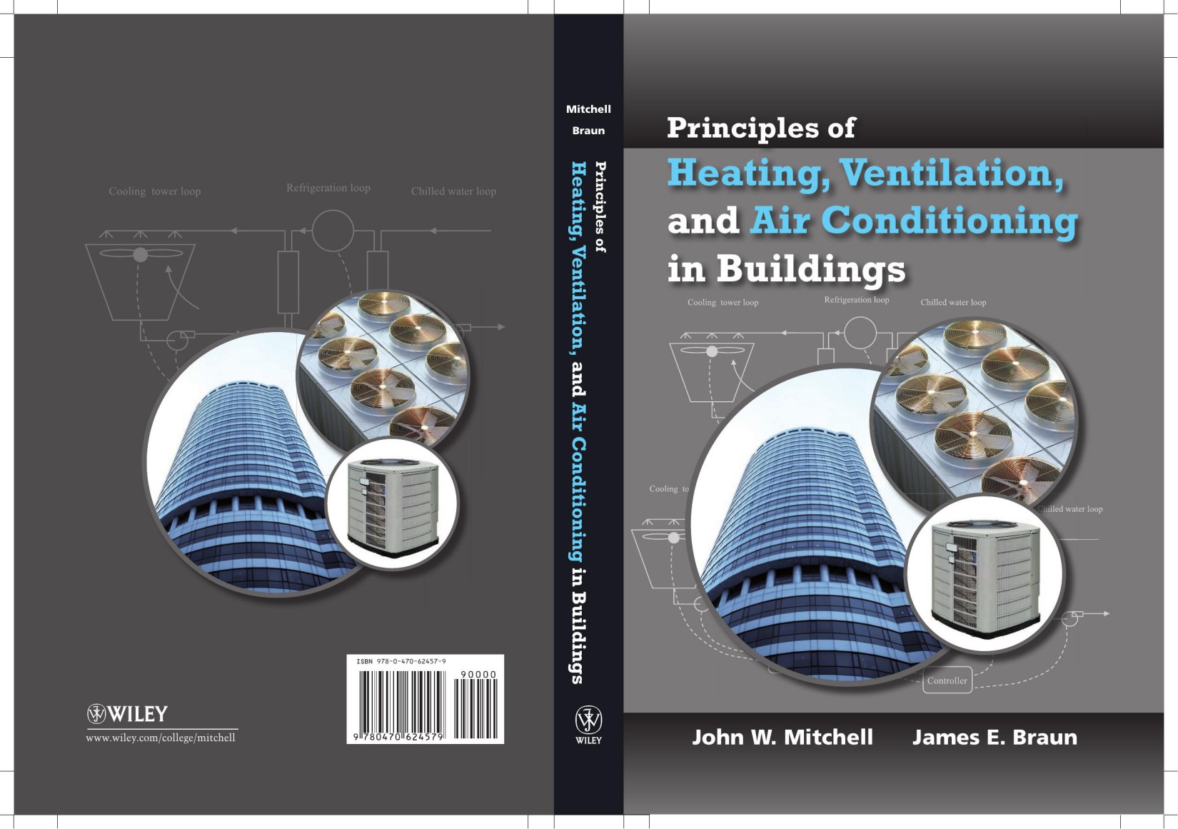 (eBook PDF)Heating, Ventilation, and Air Conditioning in Buildings by John W. Mitchell,James E. Braun