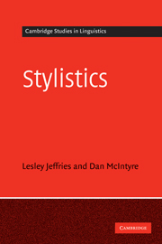 (eBook PDF) Stylistics (Cambridge Textbooks in Linguistics) by Lesley Jeffries  , Daniel McIntyre  