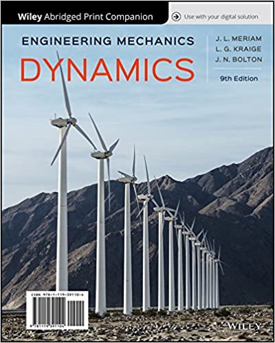 (eBook PDF)Engineering Mechanics Dynamics, 9th Australian and New Zealand Ed by James L. Meriam 