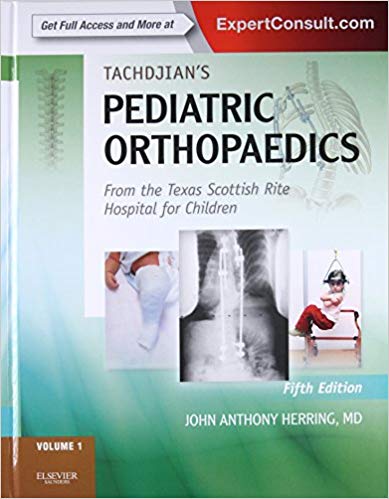 (eBook PDF)Tachdjian s Pediatric Orthopaedics, 5th Edition, 3 Volume Set by John A. Herring MD 