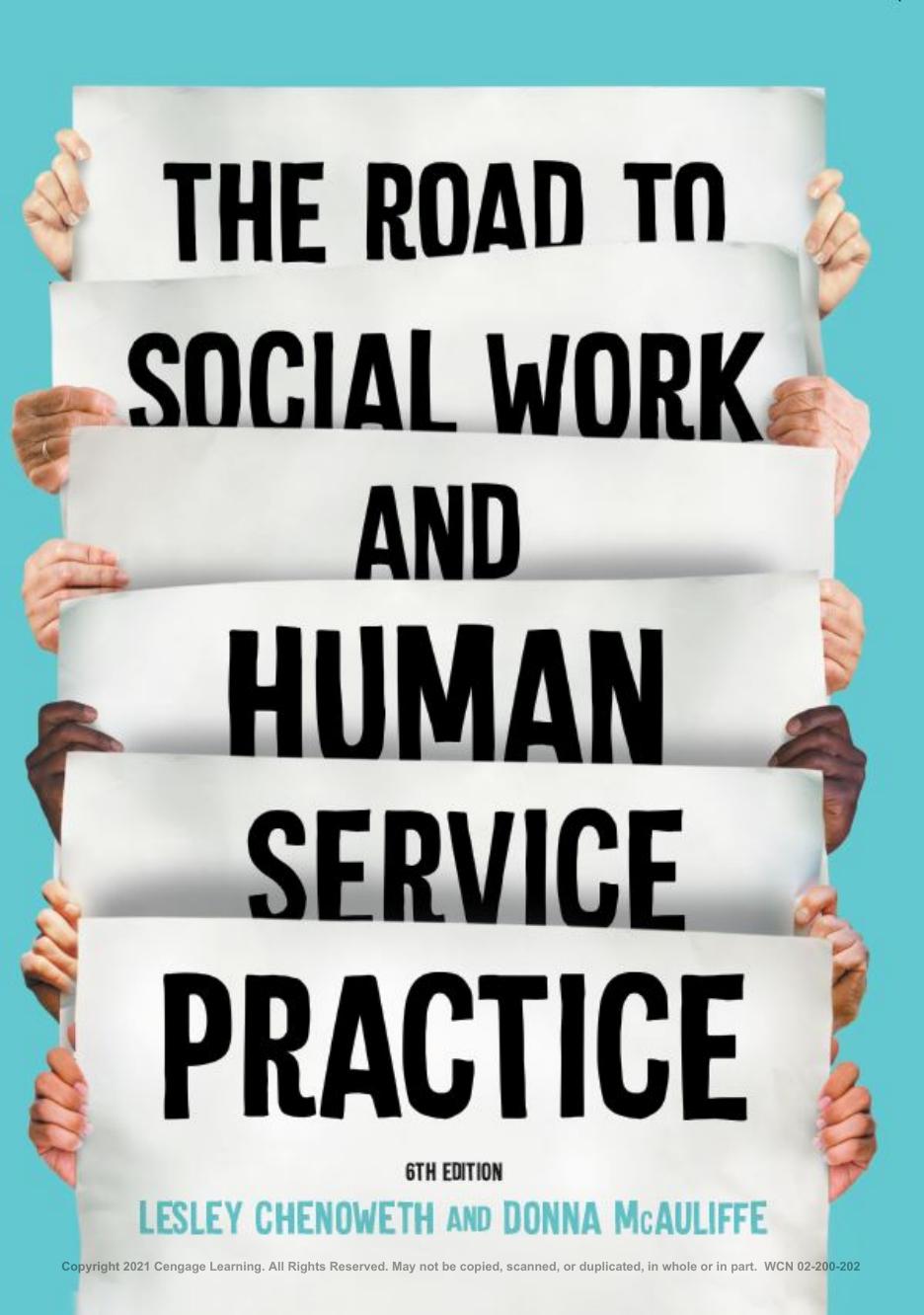 (eBook PDF)The Road to Social Work Human Service Practice 6th Edition by Lesley Chenoweth