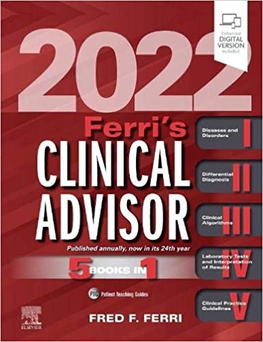 (eBook PDF)Ferri s Clinical Advisor 2022 1st Edition by Fred F. Ferri MD FACP