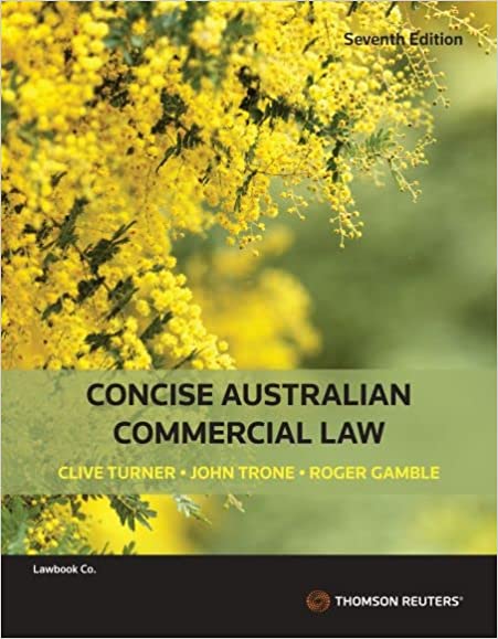 (eBook PDF)Concise Australian Commercial Law 7th Edition