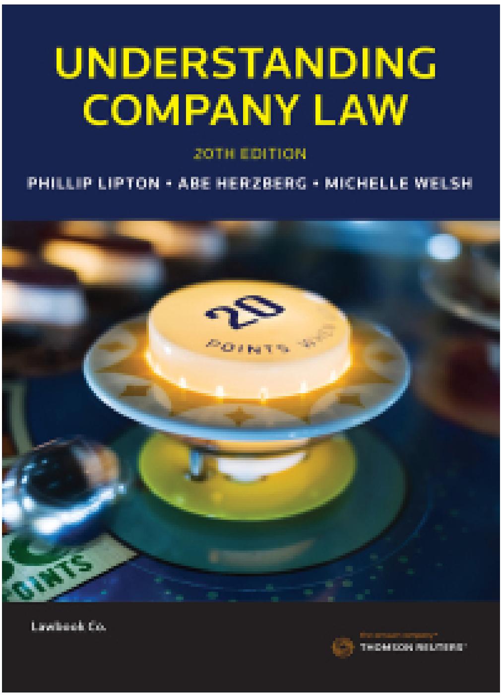 (eBook PDF)Understanding Company Law 20th Australia Edition by Abe Herzberg