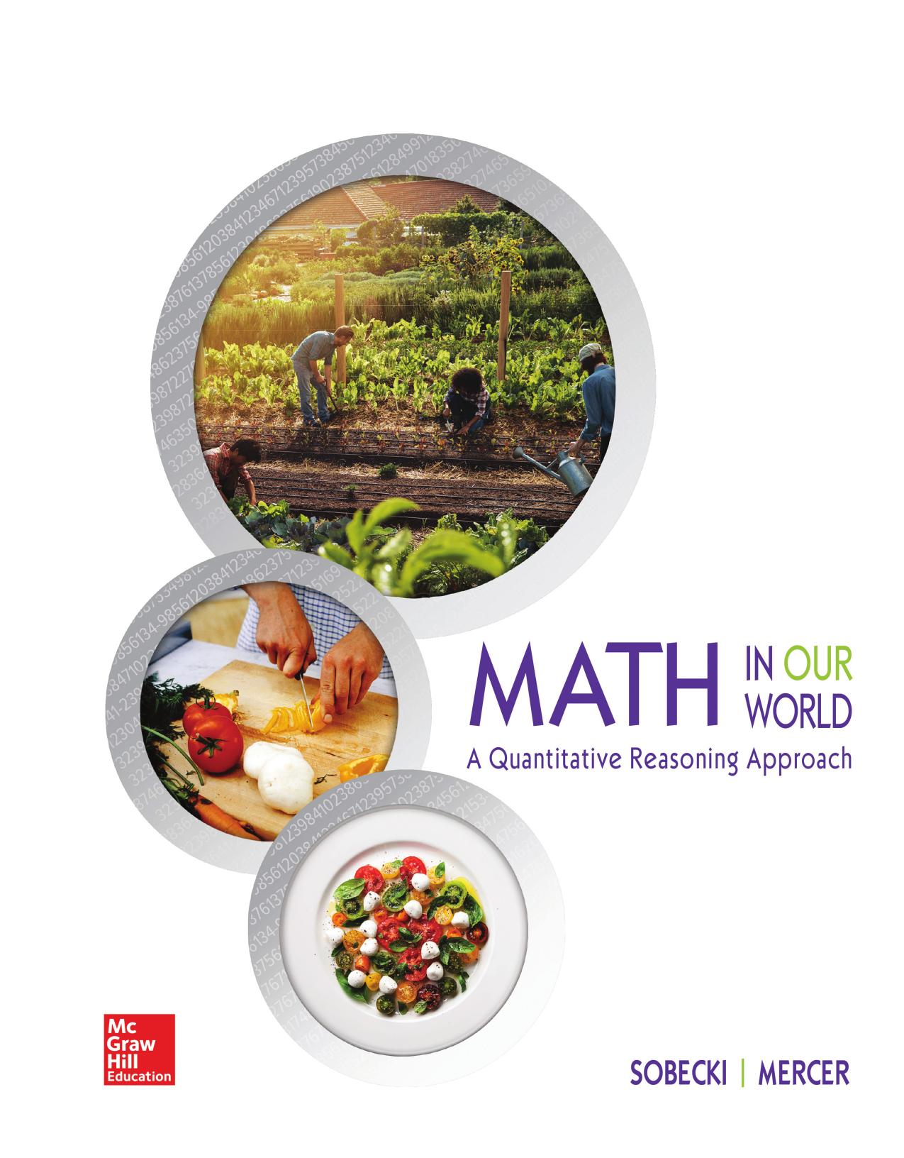 (eBook PDF)Math in Our World: A Quantitative Reasoning Approach 1st Edition by David Sobecki