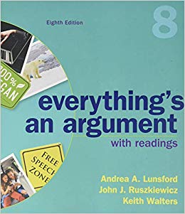 (eBook PDF)Everything's an Argument with Readings 8th Edition PDF+azw3 by Andrea A. Lunsford, John J. Ruszkiewicz , Keith Walters 