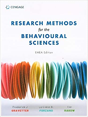 (eBook PDF)Research Methods For The Behavioural Sciences EMEA Edn by Tim Rakow , Frederick Gravetter 