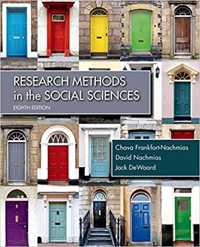 (eBook PDF)Research Methods for the Social Sciences, Eighth Edition by Chava Frankfort-Nachmias , David Nachmias , Jack DeWaard 