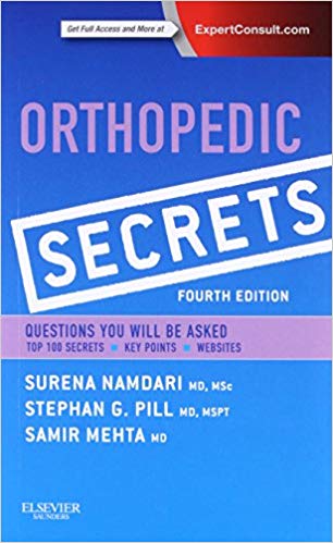 (eBook PDF)Orthopedic Secrets，4th Edition by Surena Namdari MD MSc , Stephan Pill MD MSPT , Samir Mehta MD 