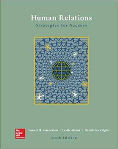 (eBook PDF)Human Relations: Strategies for Success (6th Edition)