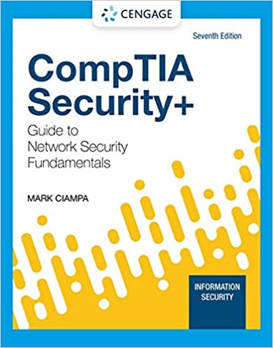 (eBook PDF)CompTIA Security+ Guide to Network Security Fundamentals 7th edition by Mark Ciampa 