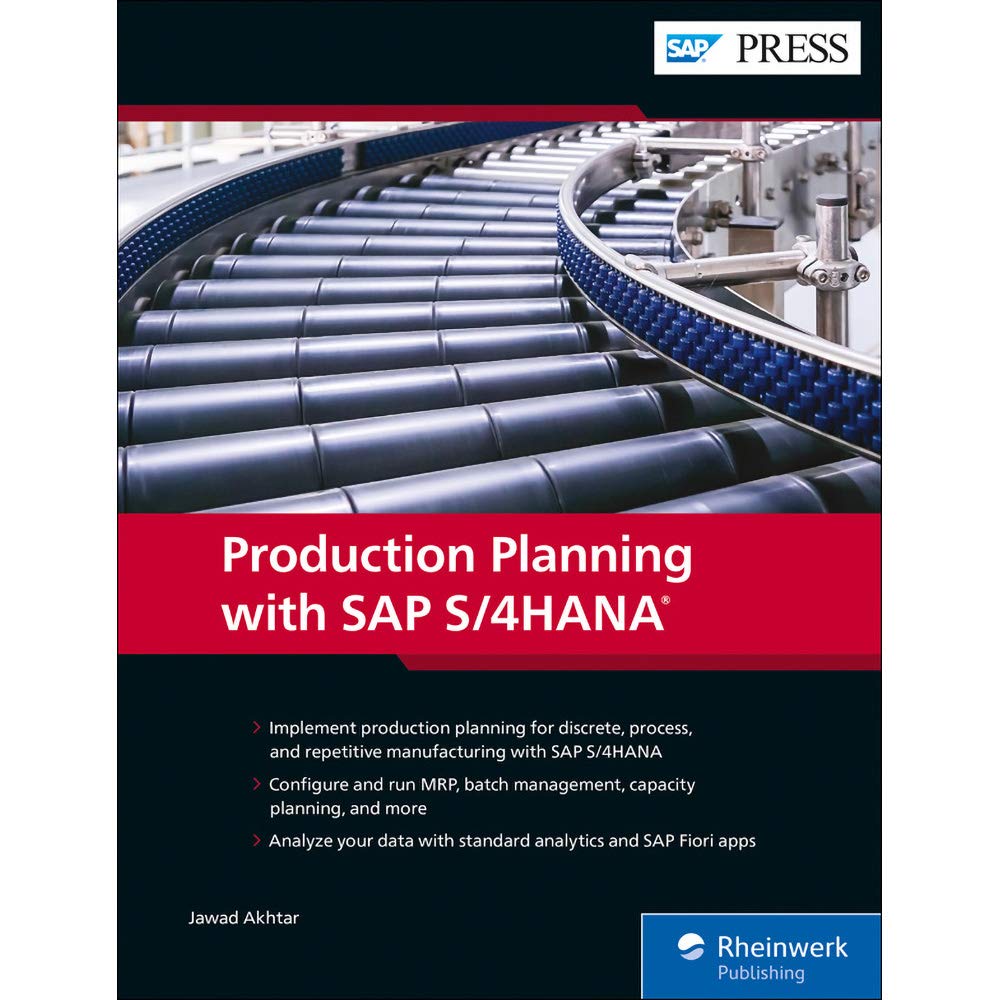 (eBook PDF)Production Planning with SAP S4HANA  by Jawad Akhtar