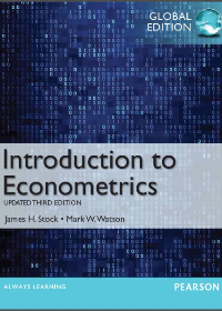 Test Bank for Introduction to Econometrics Update 3rd Global Edition