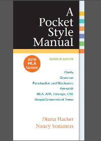 (eBook PDF) A Pocket Style Manual, 2016 MLA Update Seventh Edition