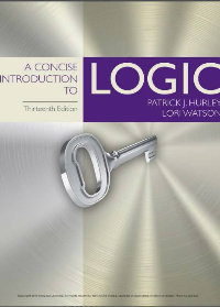 Test Bank for A Concise Introduction to Logic 13th Edition