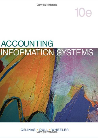 Solution manual for Accounting Information Systems 10th Edition by Ulric J. Gelinas