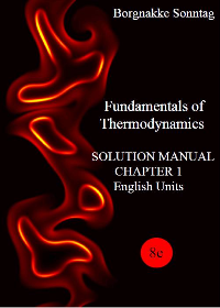 Solution manual for Fundamentals of Thermodynamics 8th Edition