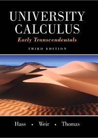 Solution Manual for University Calculus, Early Transcendentals 3rd Edition