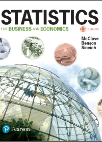 Solution Manual for Statistics for Business and Economics 13th Edition by Jim McClave