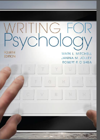 (eBook PDF) Writing For Psychology 4th Edition  by Mark L. Mitchell Cengage Learning; 4th Edition (March 30, 2012)