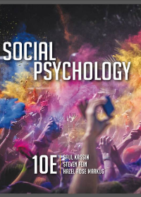 Test Bank for Social Psychology 10th Edition by Kassin