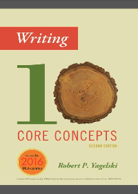 (eBook PDF) Writing: Ten Core Concepts 2th Edition