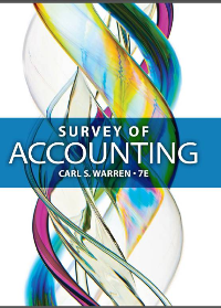 Solution manual for Survey of Accounting 7th Edition by Carl S. Warren