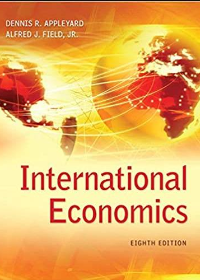 Solution Manual for International Economics 8th Edition by Dennis Appleyard