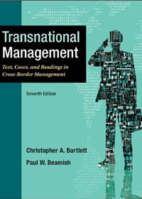 Test Bank for Transnational Management Text Cases & Readings in Cross-Border Management 7th Edition