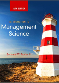 Test Bank for Introduction to Management Science 12th Edition