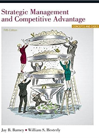 Test Bank for Strategic Management and Competitive Advantage Concepts and Cases 5th Edition
