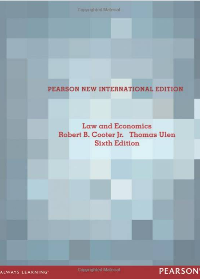 Solution Manual for Law and Economics 6th Edition by Robert B. Cooter