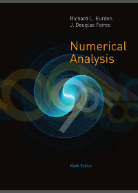 Solution Manual for Numerical Analysis 9th Edition Richard L. Burden