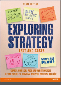 (eBook PDF) Exploring Strategy Text and Cases 10th Edition