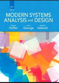 Test Bank for Modern Systems Analysis and Design 7th Edition by Jeffrey A. Hoffer