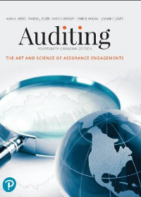 Test Bank for Auditing: The Art and Science of Assurance Engagements 14th Canadian Edition by Alvin Arens
