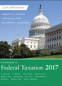 (eBook PDF) Pearson's Federal Taxation 2017 Comprehensive 30th Edition