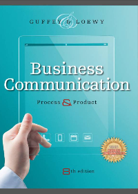 (eBook PDF) Business Communication Process and Product 8th Edition