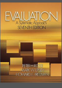 (eBook PDF) Evaluation: A Systematic Approach 7th Edition