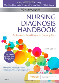 (eBook PDF)Nursing Diagnosis Handbook E-Book: An Evidence-Based Guide to Planning Care 12th Edition by Betty J. Ackley , Gail B. Ladwig  , Mary Beth Makic , Marina Martinez-Kratz , Melody Zanotti 