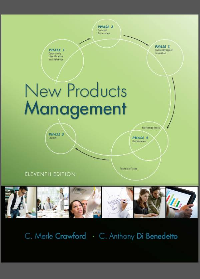 (eBook PDF) New Products Management 11th Edition by Crawford